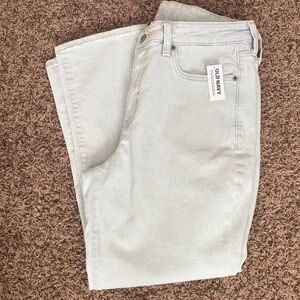 Old Navy Women's Light Wash Straight Jeans 12